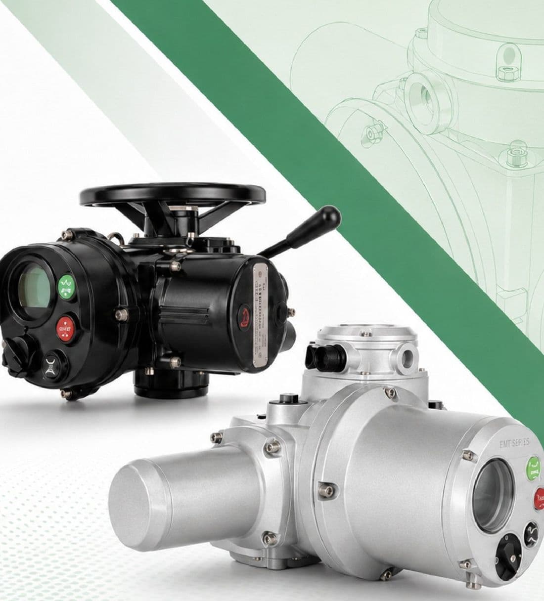 Atuadores elétricos EMT / EMD EJMR